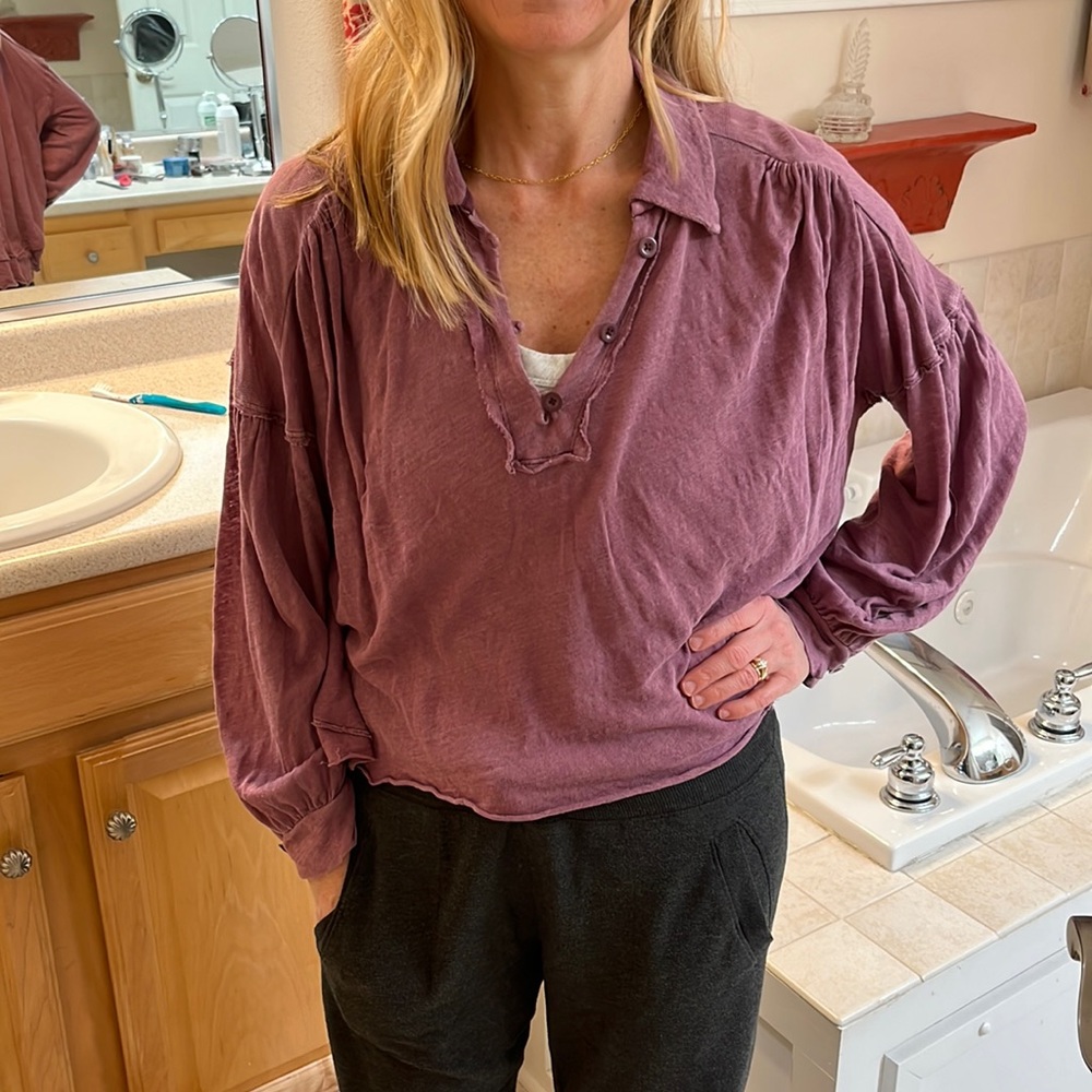 Free People long sleeve top